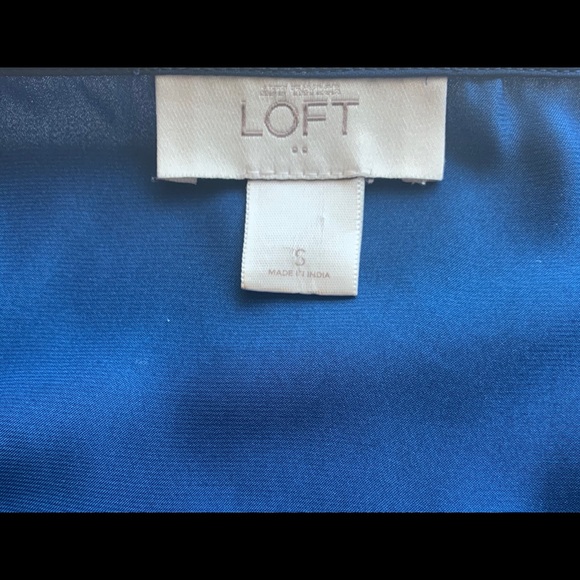 Ann Taylor Loft Royal Blue Blouse - Picture 5 of 5